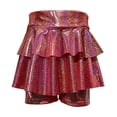 thumbnail image 1 of Daznico Sparkly Sequin Girls Dance Dress with Tutu Skirt and Shorts for Performance Play Sun Party Occasions,Mardi Gras Clothing,Mardi Gras Skirt,130, 1 of 1