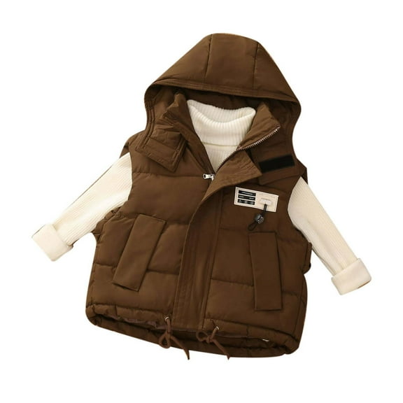 Daznico Toddler Jackets Winter Outerwear Coat for Baby Girl Sweater Clothes,Kids Winter Coat,6-7 Years