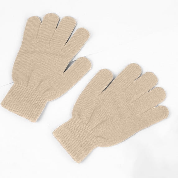 Daznico Unisex Knitted Winter Gloves, Warm Full Five Finger Handwear for Cold Weather Outdoor Daily Casual Activities for Adults