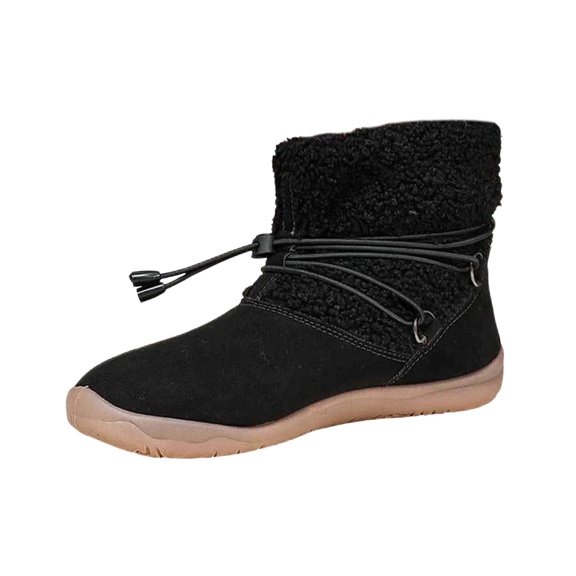 Daznico Winter Boots for Women,High Top Casual Boots for Autumn and Winter Durable Rubber Sole Booties for Effortless Comfort In Snowy Conditions,Shoes for Winter,Size:7