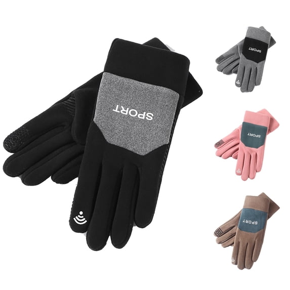 Daznico Winter Gloves, Winter Thermal Touchscreen for Outdoor Sports Activities Windproof Lined Cold Weather Warm Mittens