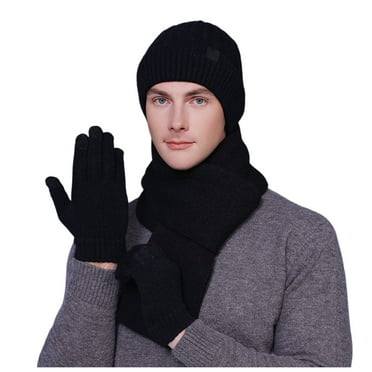 Daznico Winter Hat Scarf and Glove Set Outdoor Baby Warm Three Piece Set,Scarf and Gloves Sets for Women