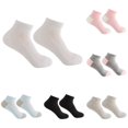 thumbnail image 1 of Daznico Women Mesh Breathable Ankle Athletic Socks Ribbed Knit Moisture Wicking Stretch Comfort for Running Walking Sports Daily Casual Outdoor Wear, 1 of 4