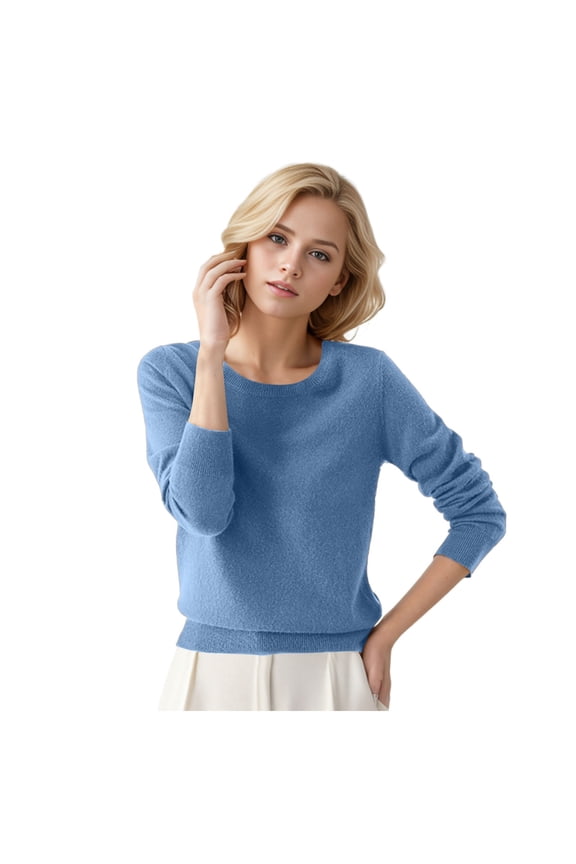 Women's 100% Merino Wool Base Layer Shirt Top Crewneck Long Sleeve Tee Pullover Sweaters,Size 3XL