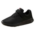 thumbnail image 1 of Daznico Women's Breathable Mesh Walking Shoes - Wide Width Slip-Resistant Sneakers for Outdoor, Gym & Casual Wear,Color:Black,Size:8.5, 1 of 9