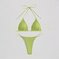 thumbnail image 1 of Daznico Women's High Waisted Bikini Sets Two Piece Swimsuit Knot Bathing Suit,XS, 1 of 3