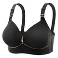 thumbnail image 1 of Daznico Women's Large Size Without Steel Ring for Comfortable and Breathable Gathering Women's Underwear Without Thin Cup Glossy, 1 of 3