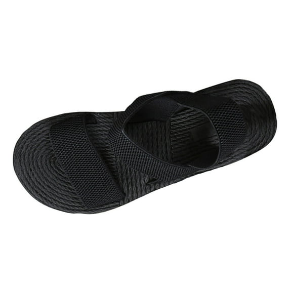 Daznico Women's Sandal - Womens Shoes Summer Beach Sandals Nesh Elastic Band Wedge Sandals,Size 7