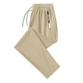 thumbnail image 1 of Daznico Women's Solid Loose Sweatpants - Comfortable Broadfoot Sports Pants,for Size L, 1 of 3