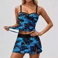 thumbnail image 1 of Daznico Women's Tankini Set, Push Up Tank Top with Skirted Bottoms,XXL, 1 of 5