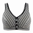 Tagger Clasp Daznico Womens Front Closure Bra Easy Reach Clasp Wide Cushioned Straps ...