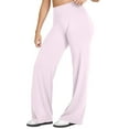 thumbnail image 1 of Daznico Womens Pants,High Waist Casual Pants with Lifting Soft Stretchy Comfy Trousers for Yoga Gym Workout Wear,Womens Trousers,Size:L, 1 of 7