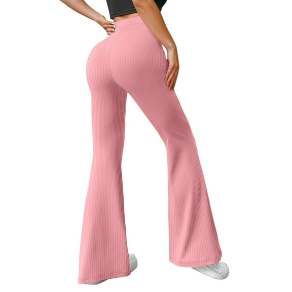 Daznico Womens Pants,Women's Straight Yoga Pants Flare Pants,Womens Trousers,Size:XS