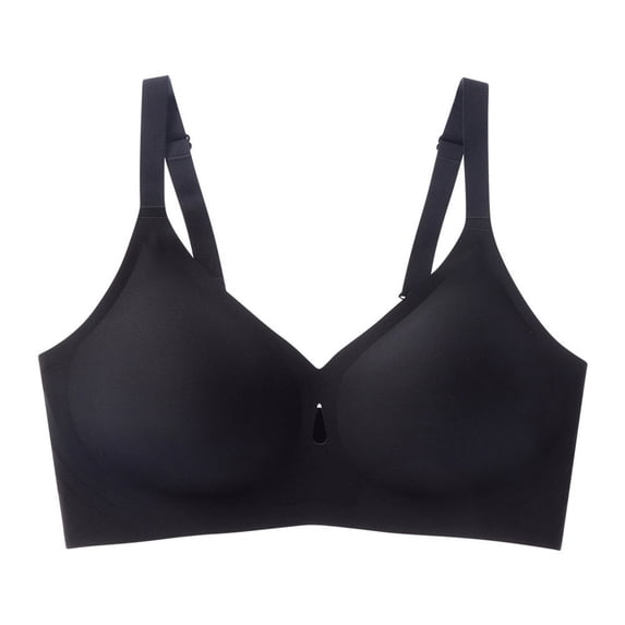 Daznico Womens Seamless Wireless Bra Soft Stretchy Fabric Full Coverage ...