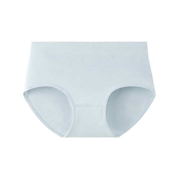 Daznico Womens Underwear - 7A Women's Mid Rise Printed Underwear Soft Full Crotch Panties for Comfort and Hygiene - Panties for Women,Color:Light Blue,Size:XL