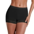 thumbnail image 1 of Daznico Womens Underwear - Women Breathable Enlargement Lifting Underwear Shaping Panties - Panties for Women,Color:Black,Size:L, 1 of 5