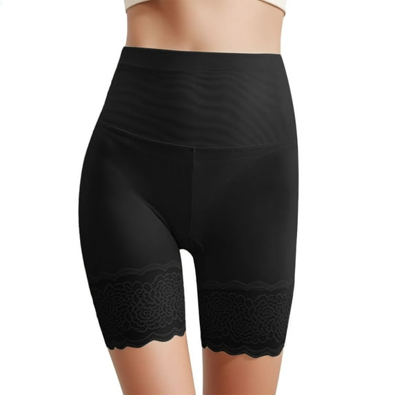 Daznico Womens Underwear - Women Lace Shapewear High Waist Lift Shapewear - Panties for Women,Color:Black,Size:XXL