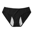 thumbnail image 1 of Daznico Womens Underwear - Women's Menstrual Panties 3 Layer Leakproof Menstrual Panties Panties for Girls Teens - Panties for Women,Color:Black,Size:M, 1 of 4