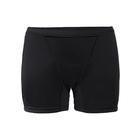 Daznico Womens Underwear - Women's Menstrual Panties 4 Layer Leakproof Menstrual Panties Light Flow for Girls Teens - Panties for Women,Color:Black,Size:M