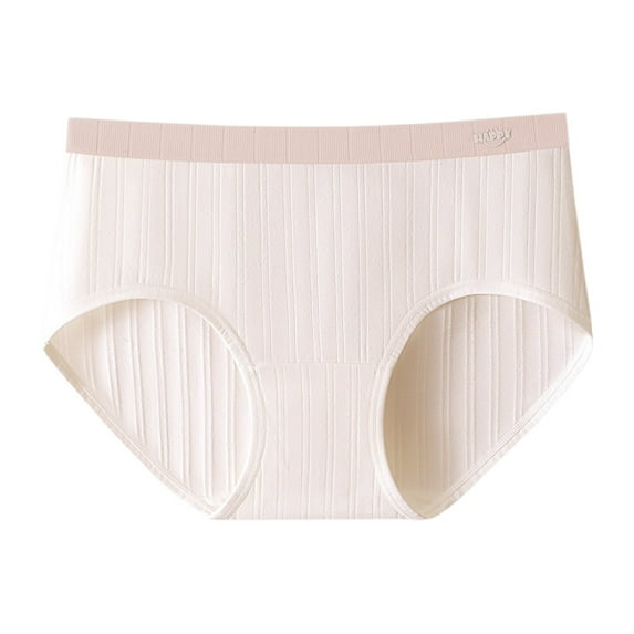 Daznico Womens Underwear - Women's Mid Rise Seamless Briefs Panties - Panties for Women,Color:Light Pink,Size:M