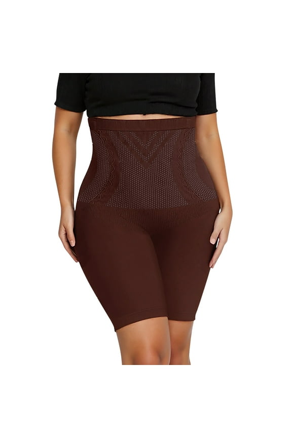 Womens Underwear - Women's Shapewear Panties High Waisted Underwear Comfortable Everyday Wear Seamless Lifting Postpartum Recovery - Panties for Women,Color:Coffee,Size:XL