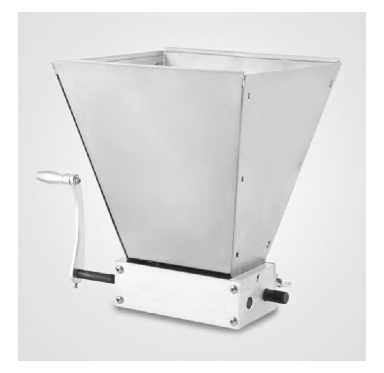 DazzAura 4L Manual Grain Mill Adjustable Low Speed Drill Corn Crusher Machine