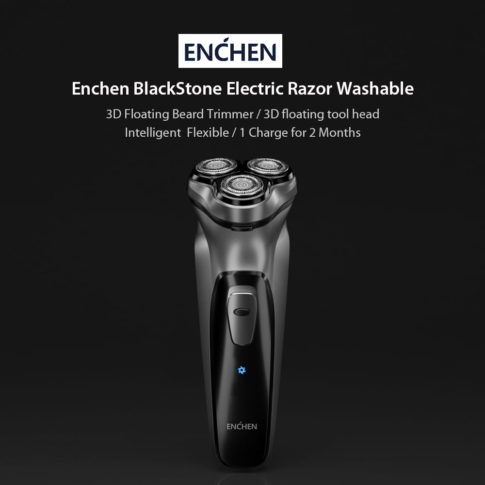 Dazzduo 3D Electric ShaverRechargeable Razor for Men, Beard Trimmer