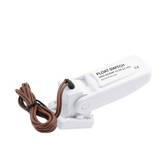 Dazzduo Automatic Boat Bilge Pump Float SwitchEfficient Sensor for Electric Pump, Ideal for Boats