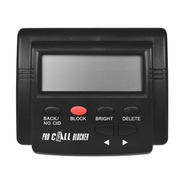 Dazzduo Caller ID Blocker,LCD Screen Screen Display 1500 Cold Calls ...