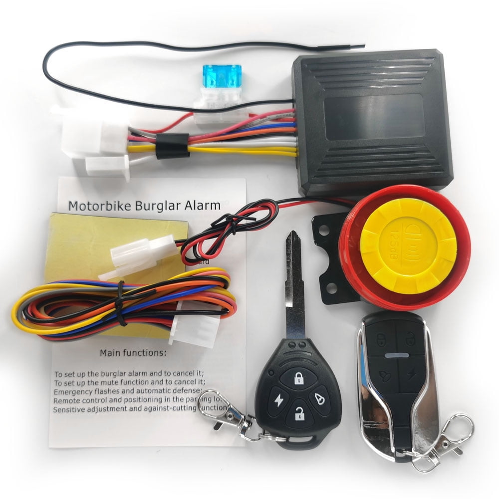 Dazzduo Car alarm,Stop Remote Key Theft Alarm Remote Remote Stop