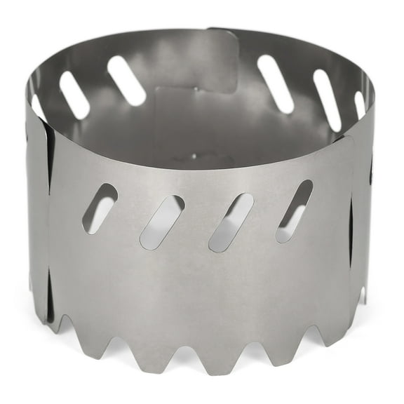 Dazzduo MOREIH ANRIO Outdoor Titanium 1 TitaniumStove Alcohol Ultralight Portable Backpacking Windsn Windscreen Stove Rack Ultralig 2 -in- Hiking 2 1 Walmeck- Camping QAHM