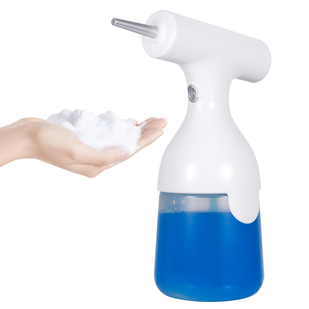 Dazzduo Soap Dispenser,2 Nozzles Wall Refillable Soap Bottle Nozzles