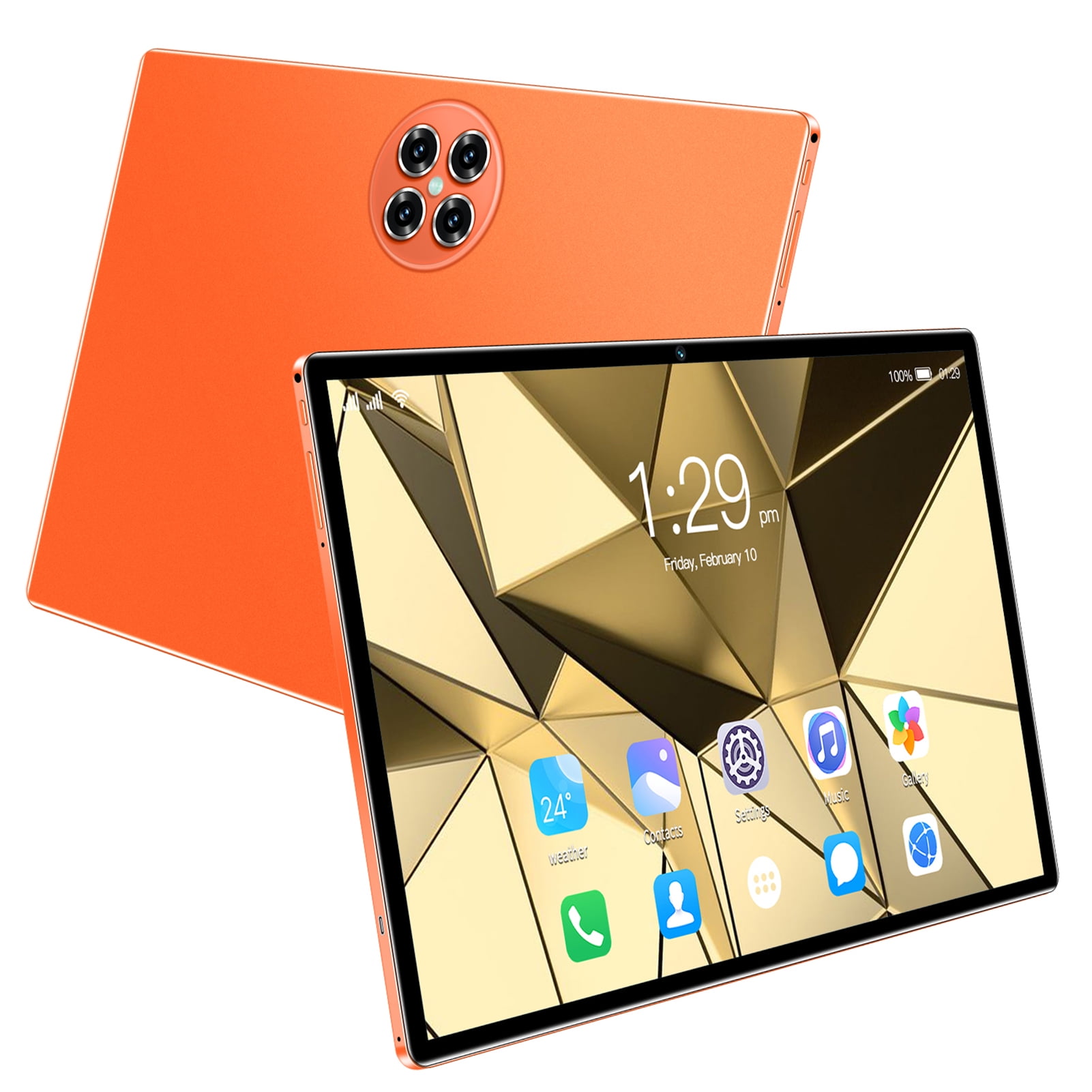 Dazzduo Tablet computer,Screen BT5.0 7000mAh Battery Standby Time