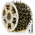 Dazzle Bright Outdoor Christmas String Lights, 1000 LED 328 FT Plug in ...