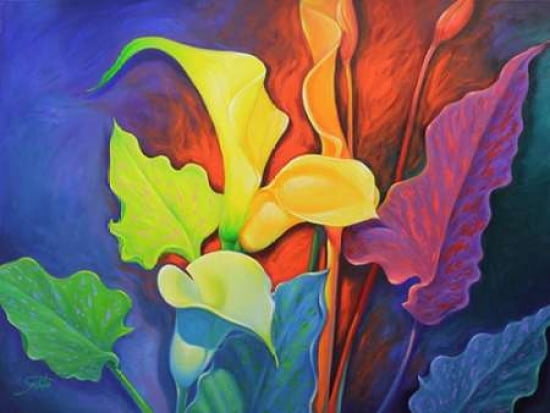 Dazzle Canvas Art - Sambataro (18 x 24)