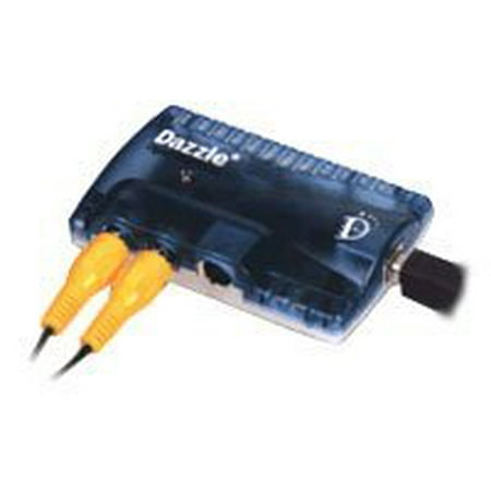 Dazzle Digital Photo Maker - Video capture adapter - USB - NTSC, SECAM, PAL - blue, translucent