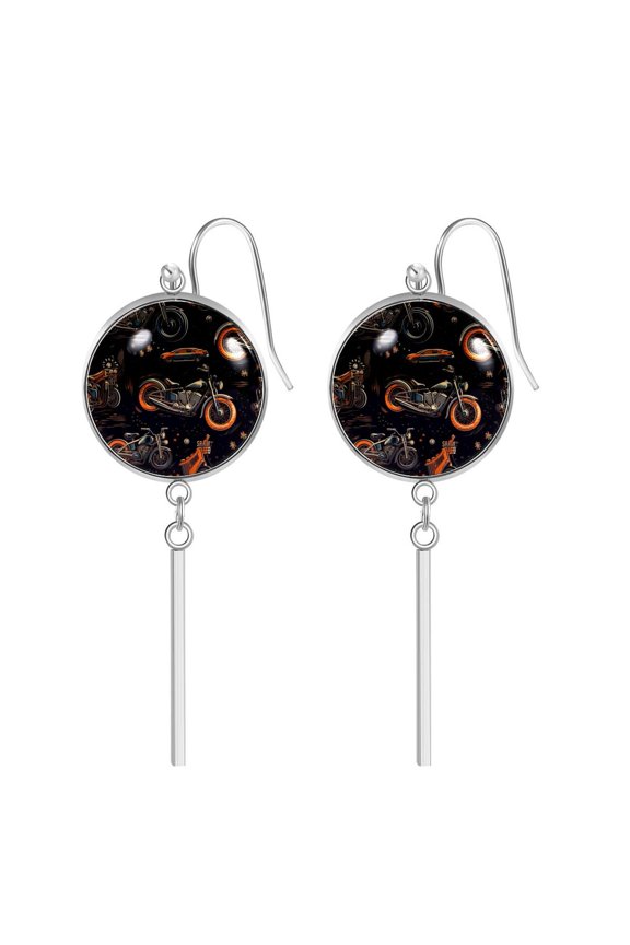 Dazzle with Dangle Earrings: Earring Set featuring Unique Patterns