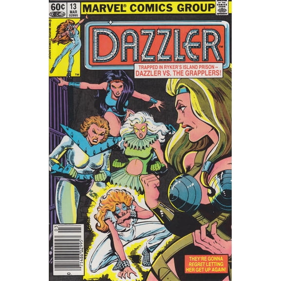 Dazzler #13 (Newsstand) VF ; Marvel Comic Book