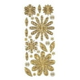 thumbnail image 1 of 6 x Dazzles Stickers Gold Flower, 1 of 2