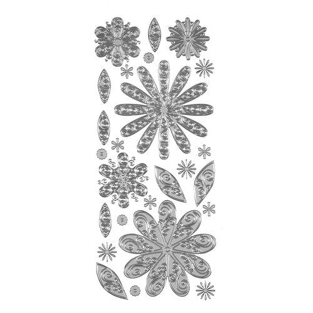 Dazzles Flower Stickers