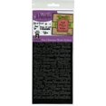 thumbnail image 1 of Dazzles Stickers-Tiny Christmas Words-Black, 1 of 2