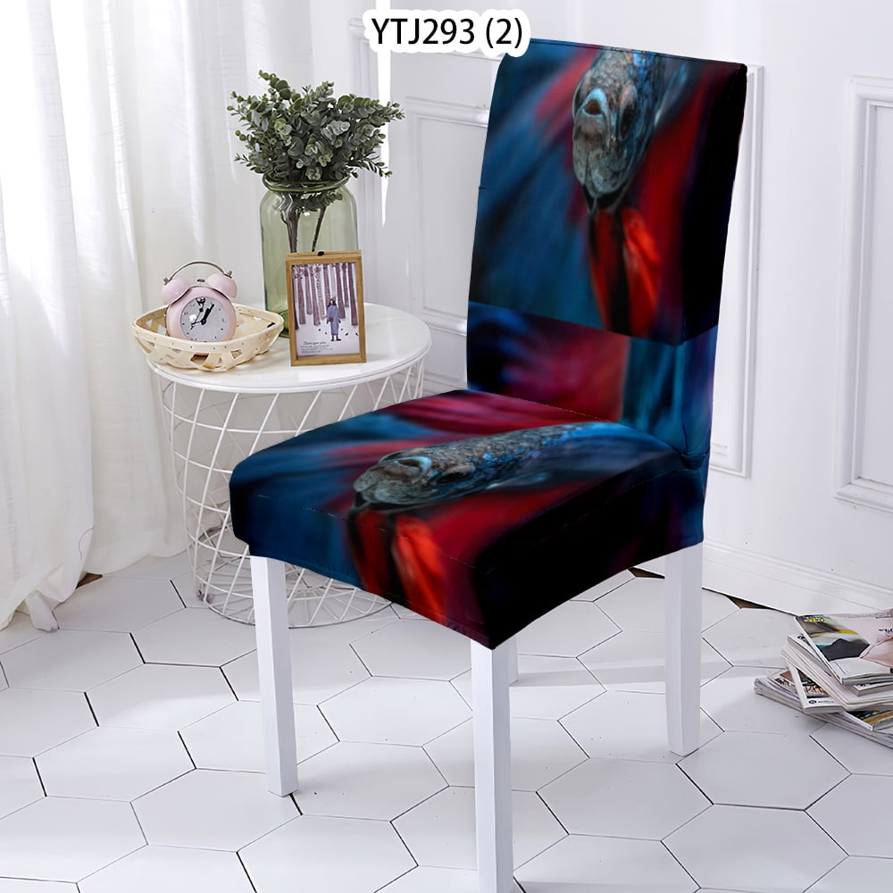 Dazzling Colors (Black Background) Banquet Chair Covers Home Office ...