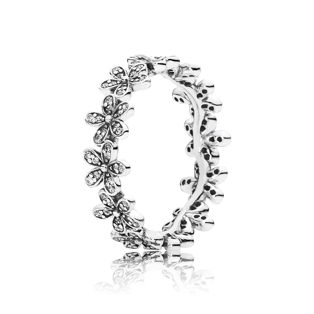 Dazzling Daisy Meadow, Clear CZ Ring sz 58 190934CZ-58