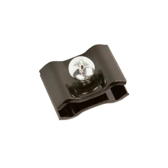 Dazzling Displays Black Grid Panel Clips (4 Pack) - Essential Grid Wall Accessory for Secure Grid Panel Installation for Home, Retail or Tradeshow Use