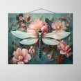 thumbnail image 1 of Dazzling Dragons - Dragon Fly Canvas Wall Art, 1 of 2