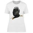thumbnail image 1 of Dazzling Flying Bald Eagle T-Shirt Women -Image by Shutterstock, Female x-Large, 1 of 2