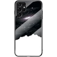 thumbnail image 1 of Dazzling Glass Starry Sky Pattern Phone Case for Samsung Galaxy A71 A51 A21S A11 A31 A81 A91 5G 4G, Light and Thin Full Protective Shell, Unique Colored Back Cover(White,A81), 1 of 8