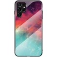 thumbnail image 1 of Dazzling Glass Starry Sky Pattern Phone Case for Xiaomi MI Redmi Note 12 / Note 12 Pro Plus 5G 4G, Light and Thin Full Protective Shell, Unique Colored Back Cover(Red,Note 12 5G), 1 of 8