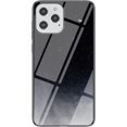 thumbnail image 1 of Dazzling Glass Starry Sky Pattern Phone Case for iPhone 14 13 12 11 Pro Max Plus, Light and Thin Full Protective Shell, Unique Colored Back Cover(Black,12 Pro Max), 1 of 8