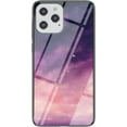 thumbnail image 1 of Dazzling Glass Starry Sky Pattern Phone Case for iPhone 14 13 12 11 Pro Max Plus, Light and Thin Full Protective Shell, Unique Colored Back Cover(Purple,11 Pro Max), 1 of 8